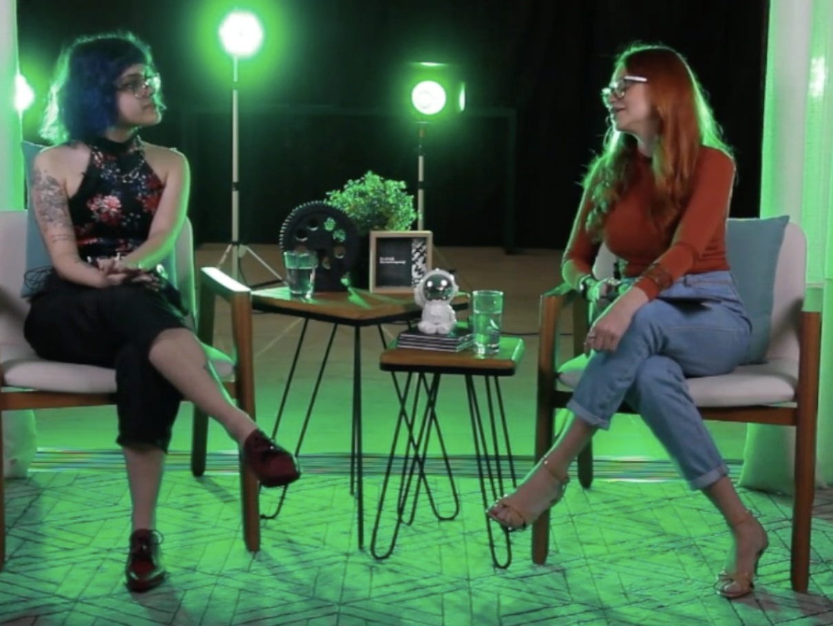 Bárbara Medeiros em debate ao vivo